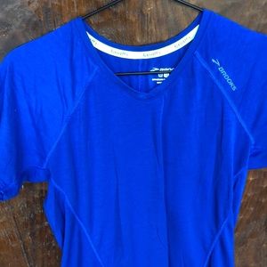 Blue Brooks running shirt